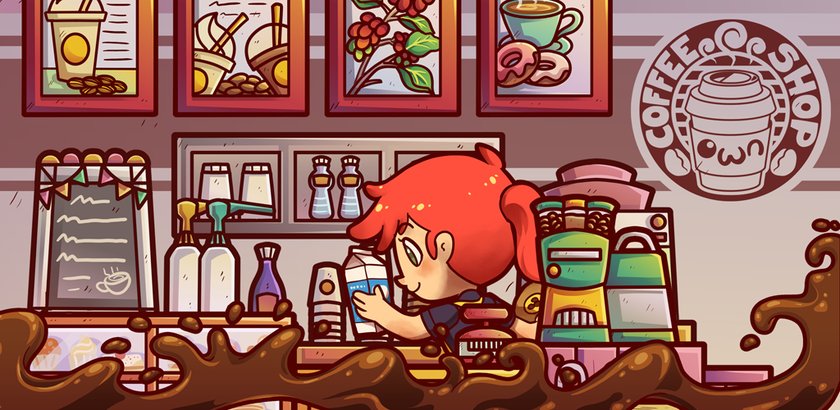 [Android] 我的咖啡店英文版_扑家吧_扑家工作