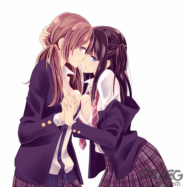 是一部描写两个有男友的高中女生之间关系的百合漫画.