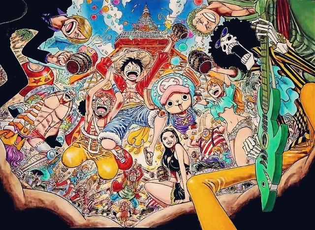 时间去哪了!尾田发表连载20周年感言_扑家汉化