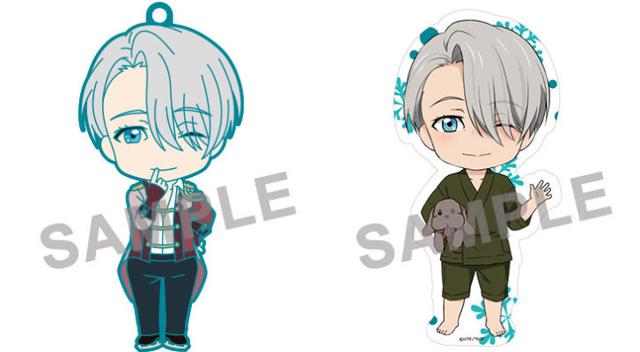 《冰上的尤里》维克托黏土人及可换装钥匙扣开