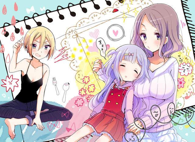 这漫画有毒!大姐姐竟对萝莉感兴趣_扑家汉化平