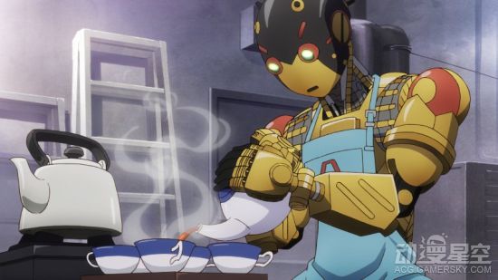 《阿童木起源》动画第3话先行图 侦探大叔VS