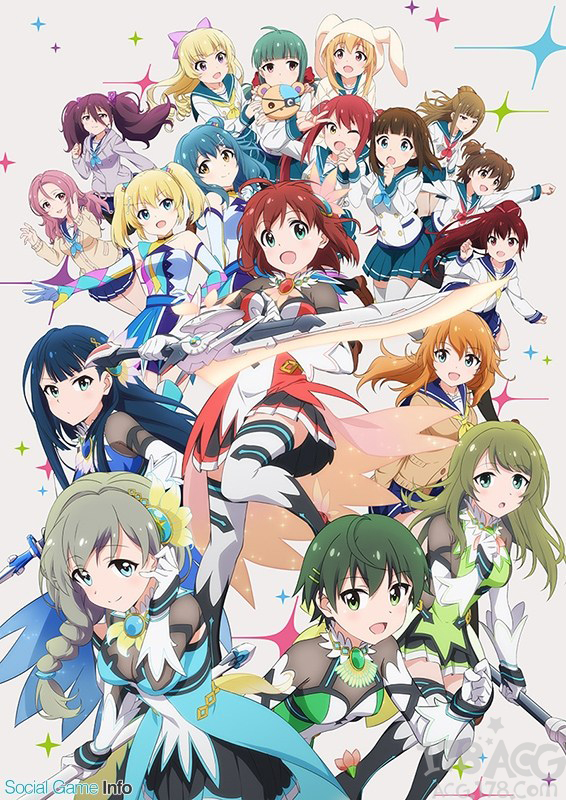 「战斗女子学园」视觉图公开,OP主题曲将由1