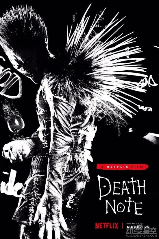 --> 大家晚上好,美版《死亡笔记》电影公开死神版海报,硫克惊悚登场;《你的名字》外传小说漫画化,7月25日连载开始;日本人外恋爱漫画脑洞太大,少女和椅子订婚展开新婚生活?!那么接下来就进入今天的主要内容吧! 1、美版《死亡笔记》电影公开死神版海报 8月25日上映 2、《你的名字》外传小说漫画化 7月25日连载开始 3、日本人外恋爱漫画脑洞太大 少女和椅子订婚 4、《银魂》真人电影松阳老师登场 山寺宏一担任配音 5、《食戟之灵》漫画221文字情报 拉面达人祭出真功夫
