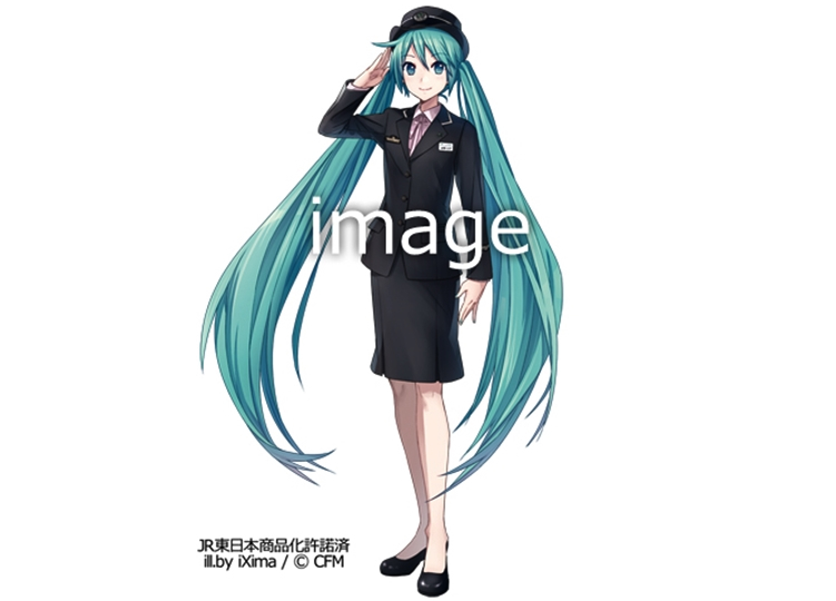 初音未来将与new days合作举办jr秋叶原车站期间限定商店"new days×图片