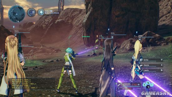 《刀剑神域:夺命凶弹》新截图 美少女玩枪背影