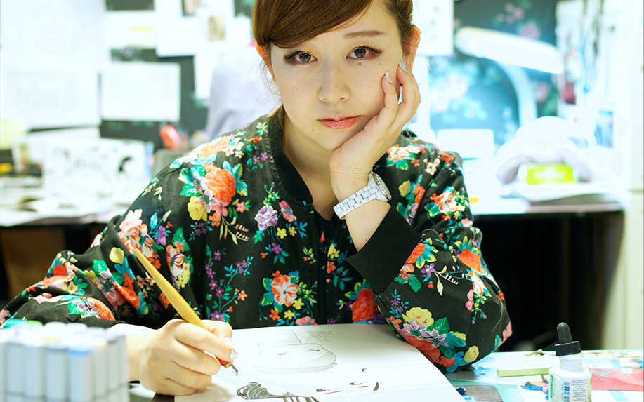 教你画壁咚!东村明子推出《漫画姿势集》_扑家吧_扑家工作室