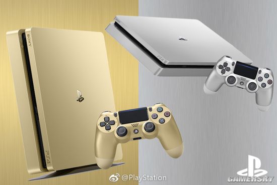 港版金\/银色PS4将于6月9日推出 售价1813元_