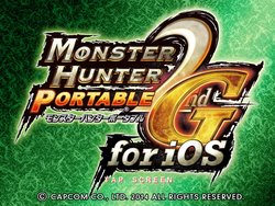 怪物猎人P2G for iOS