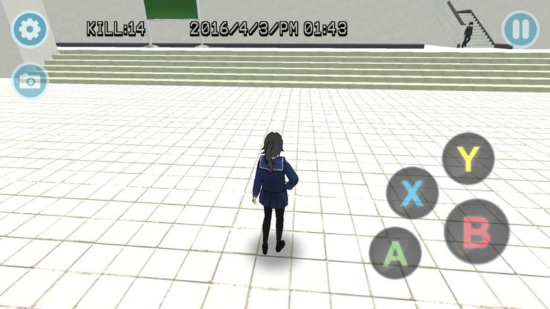 [Android] 模拟女子高中生A英文版_扑家汉化平